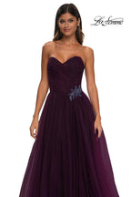 La Femme Dress 32789 - Dark Berry
