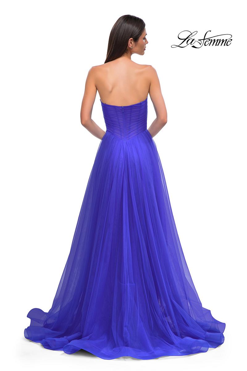 La Femme Dress 32789 - Royal Blue