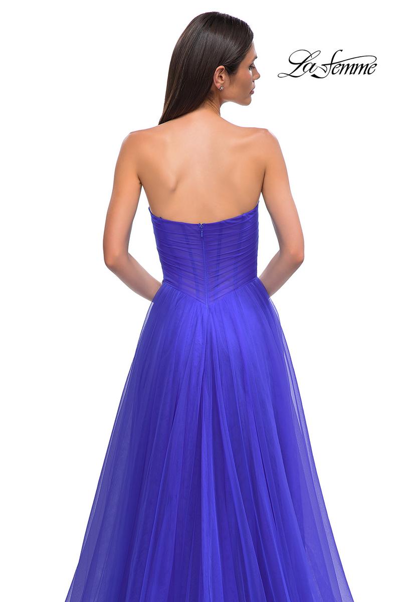 La Femme Dress 32789 - Royal Blue