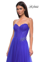 La Femme Dress 32789 - Royal Blue