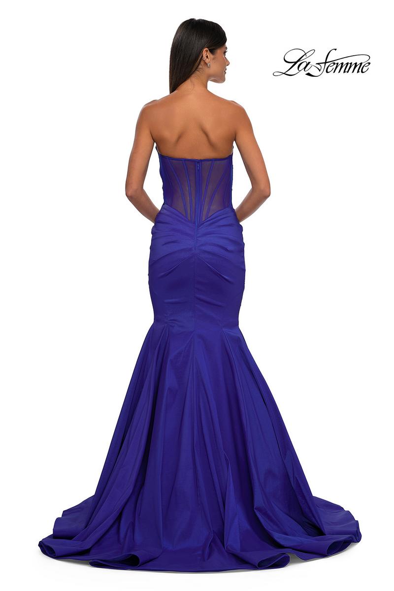 La Femme Dress 32791 - Royal Blue