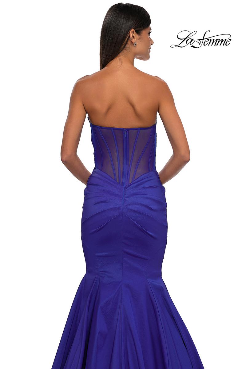 La Femme Dress 32791 - Royal Blue