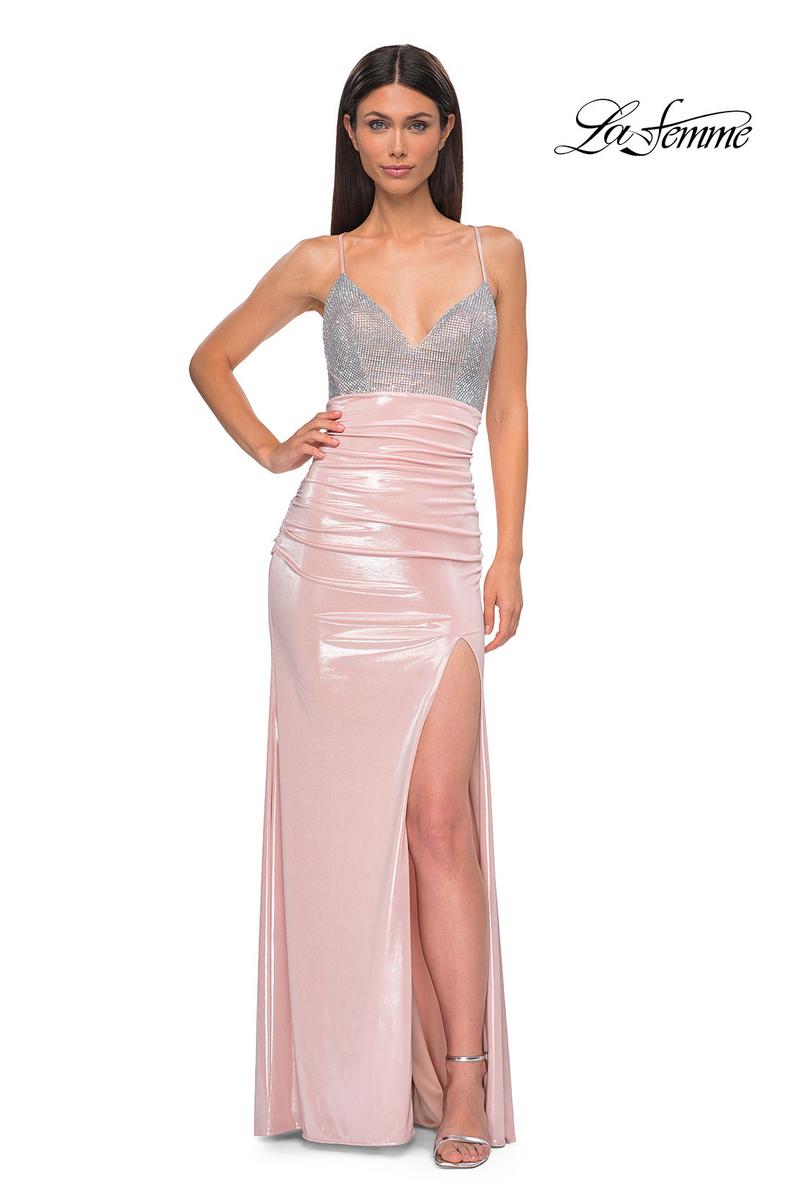 La Femme Dress 32793 - Blush
