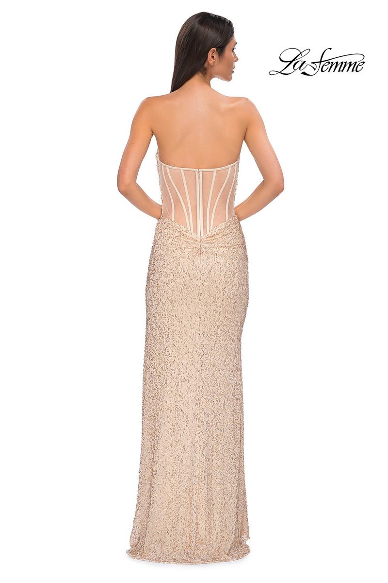 La Femme Dress 32794 - Champagne