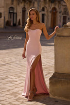La Femme Dress 32799 - Orchid Pink