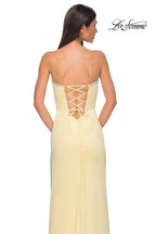 La Femme Dress 32799 - Pale Yellow