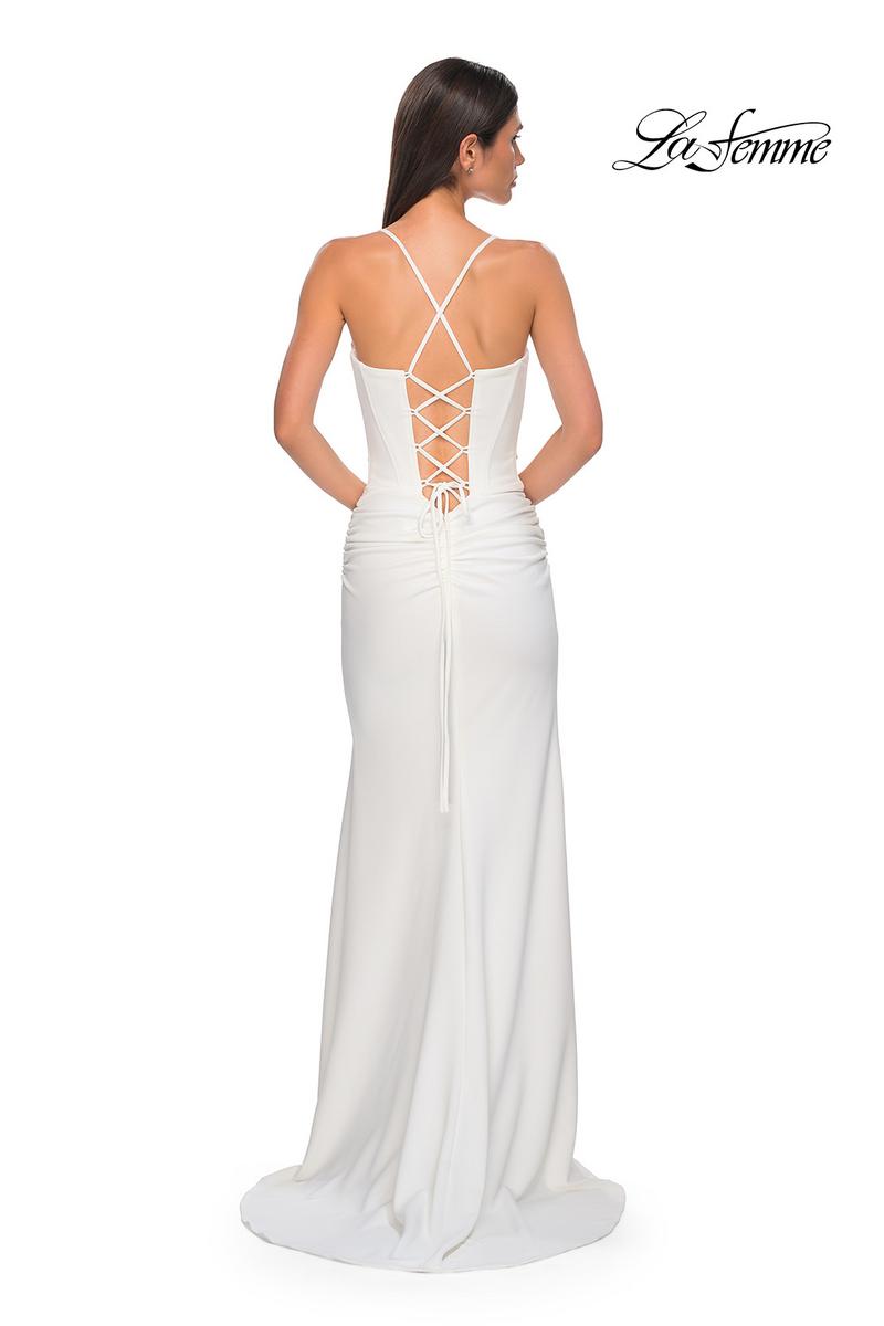 La Femme Dress 32802 - Ivory
