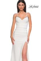 La Femme Dress 32802 - Ivory