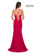 La Femme Dress 32802 - Red