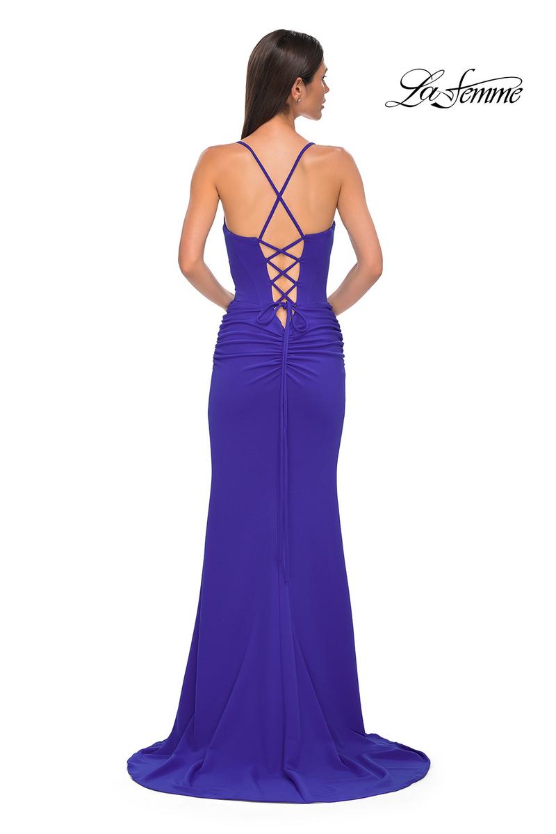 La Femme Dress 32802 - Royal Blue
