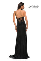 La Femme Dress 32803 - Black