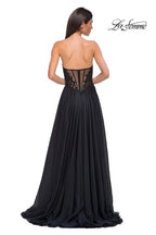 La Femme Dress 32804 - Black