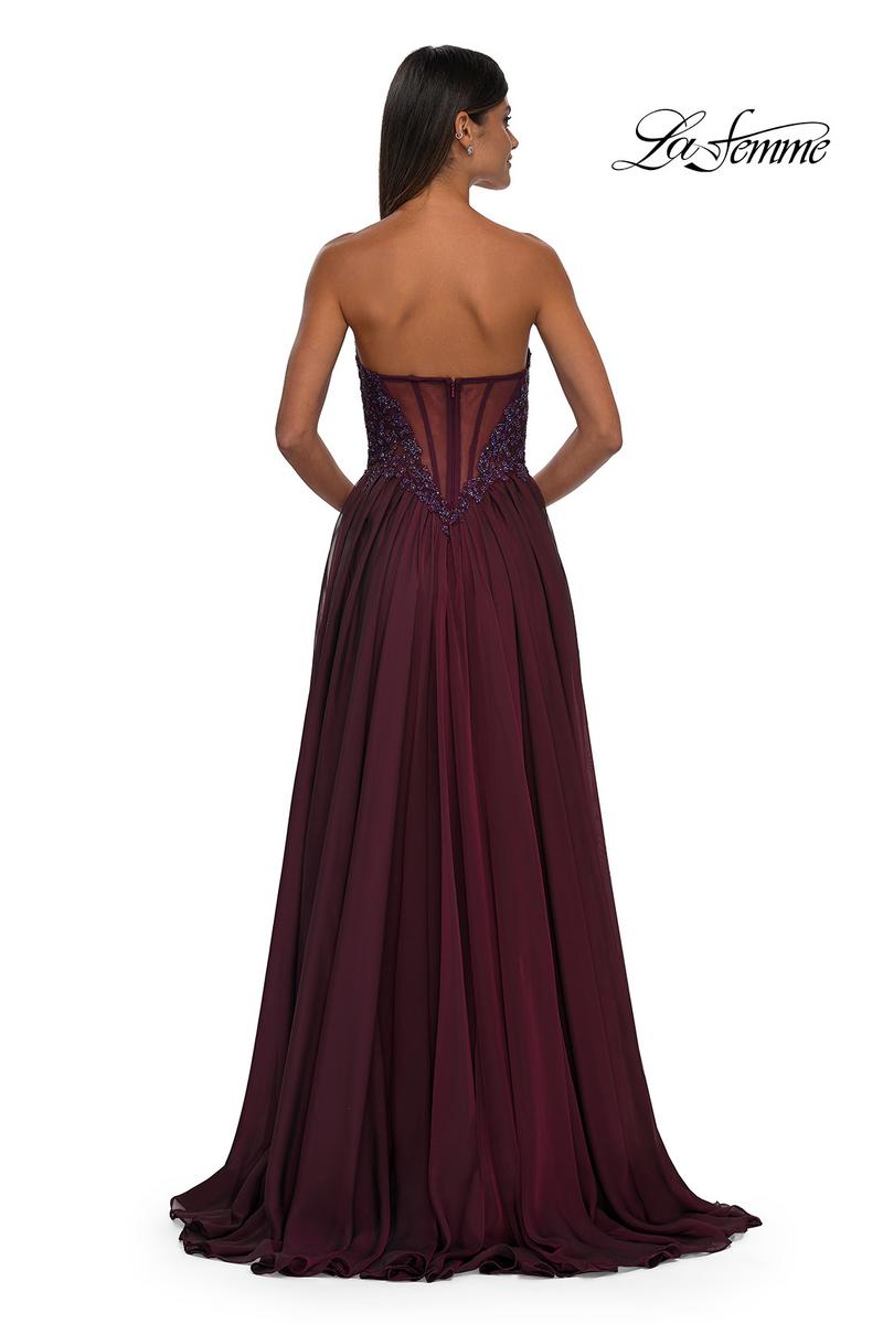 La Femme Dress 32804 - Garnet