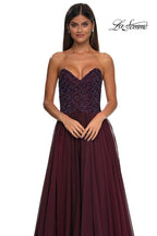 La Femme Dress 32804 - Garnet