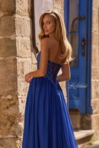 La Femme Dress 32804 - Marine Blue