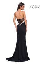 La Femme Dress 32808 - Black