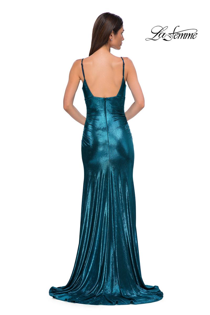 La Femme Dress 32812 - Dark Teal