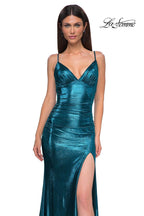 La Femme Dress 32812 - Dark Teal