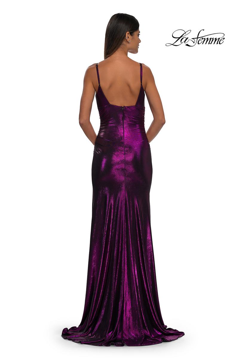La Femme Dress 32812 - Purple