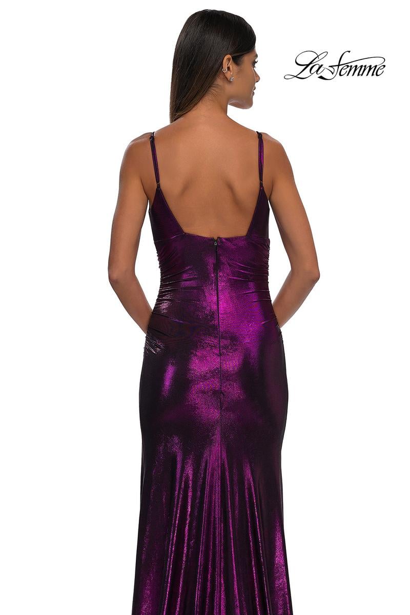 La Femme Dress 32812 - Purple