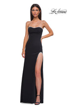 La Femme Dress 32825 - Black