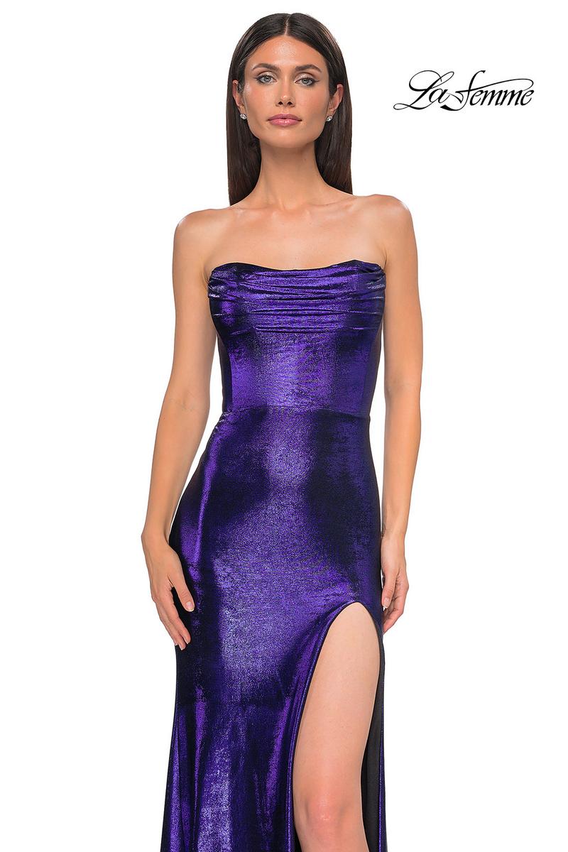 La Femme Dress 32828 - Indigo