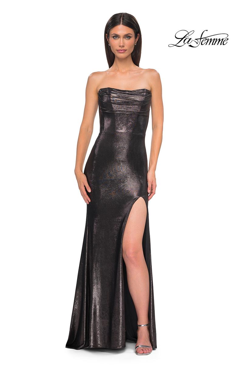 La Femme Dress 32828 - Mocha