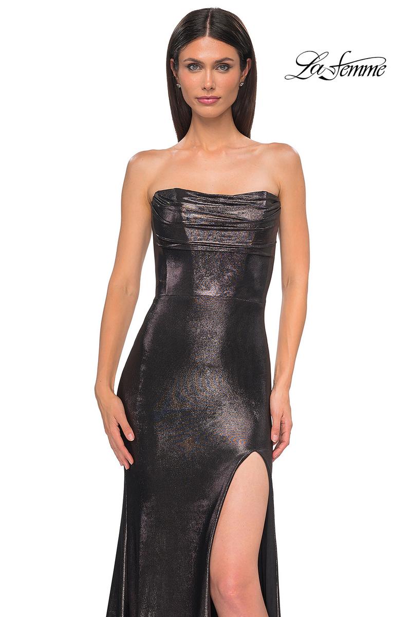La Femme Dress 32828 - Mocha