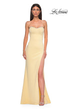 La Femme Dress 32829 - Pale Yellow