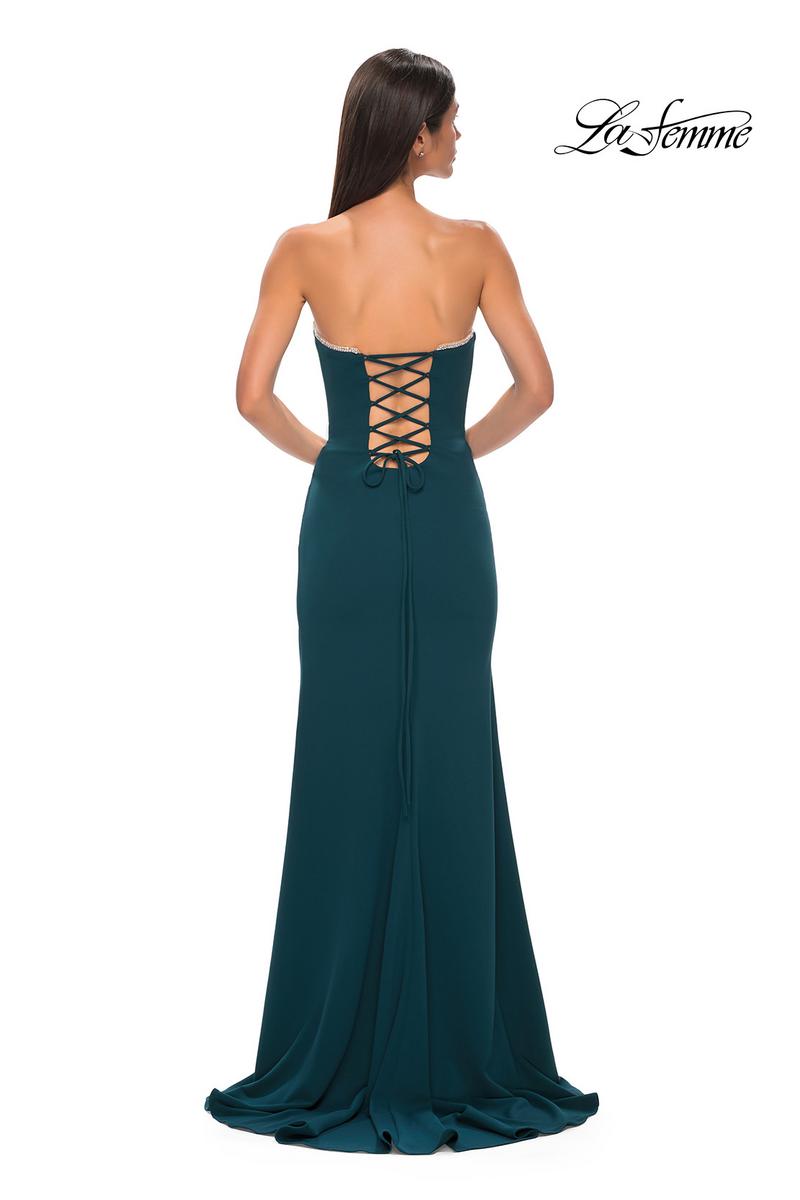 La Femme Dress 32829 - Teal