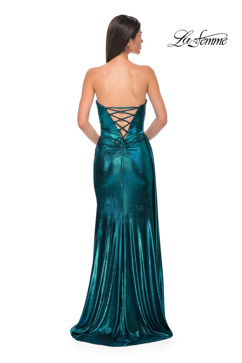 La Femme Dress 32830 - Dark Teal