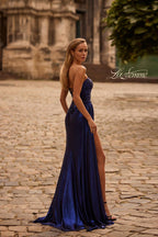 La Femme Dress 32830 - Indigo