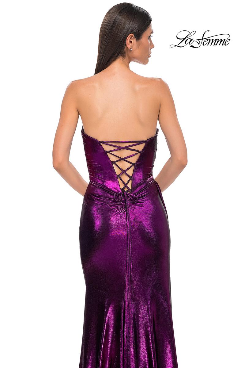 La Femme Dress 32830 - Purple