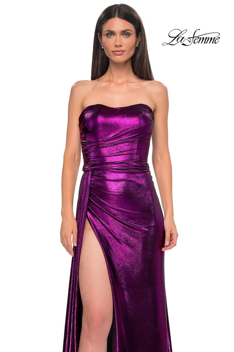La Femme Dress 32830 - Purple