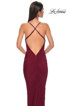 La Femme Dress 32834 - Dark Berry