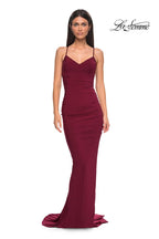 La Femme Dress 32834 - Dark Berry
