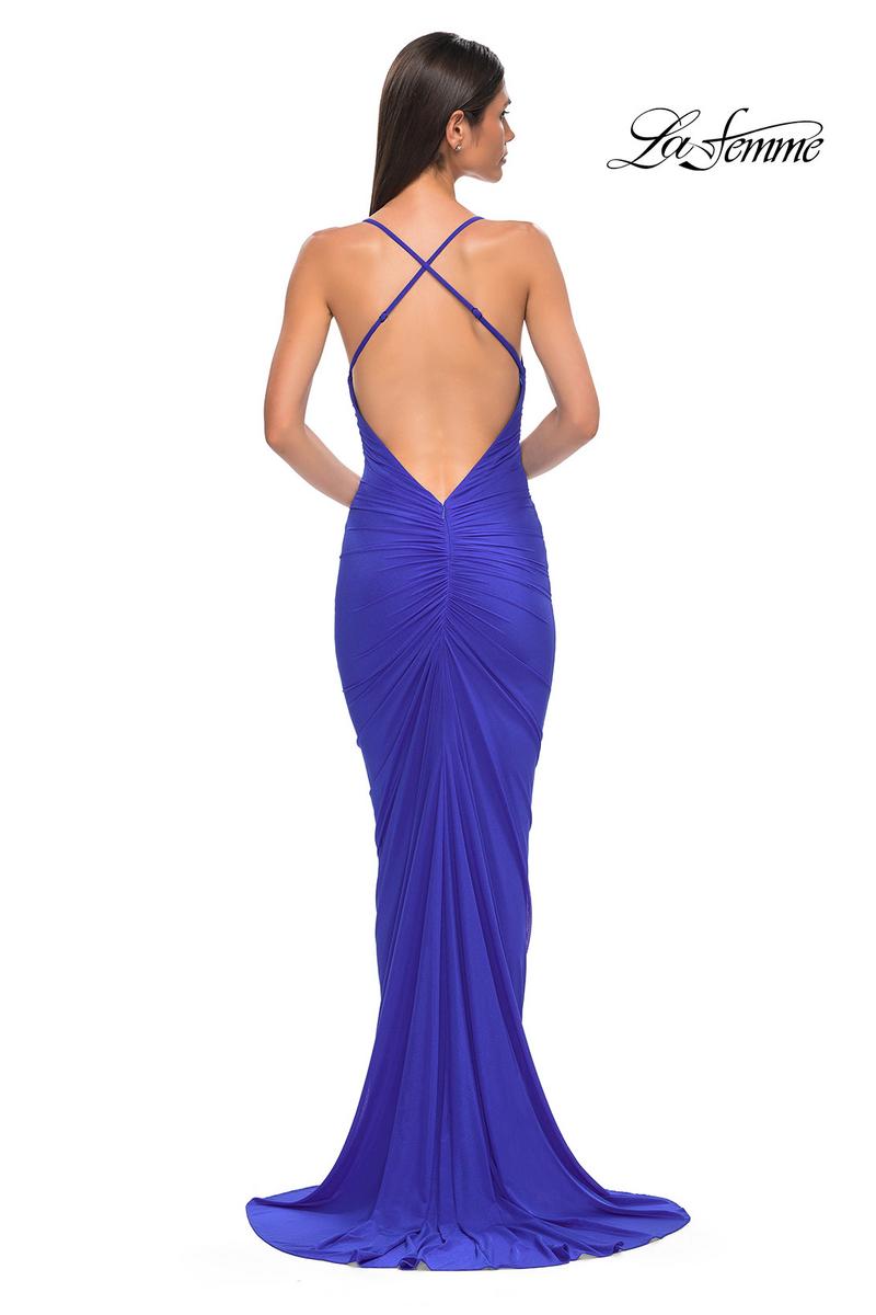 La Femme Dress 32834 - Royal Blue
