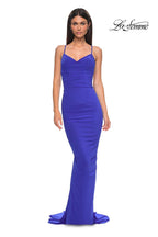 La Femme Dress 32834 - Royal Blue