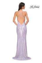 La Femme Dress 32835 - Light Periwinkle