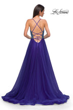 La Femme Dress 32838 - Indigo