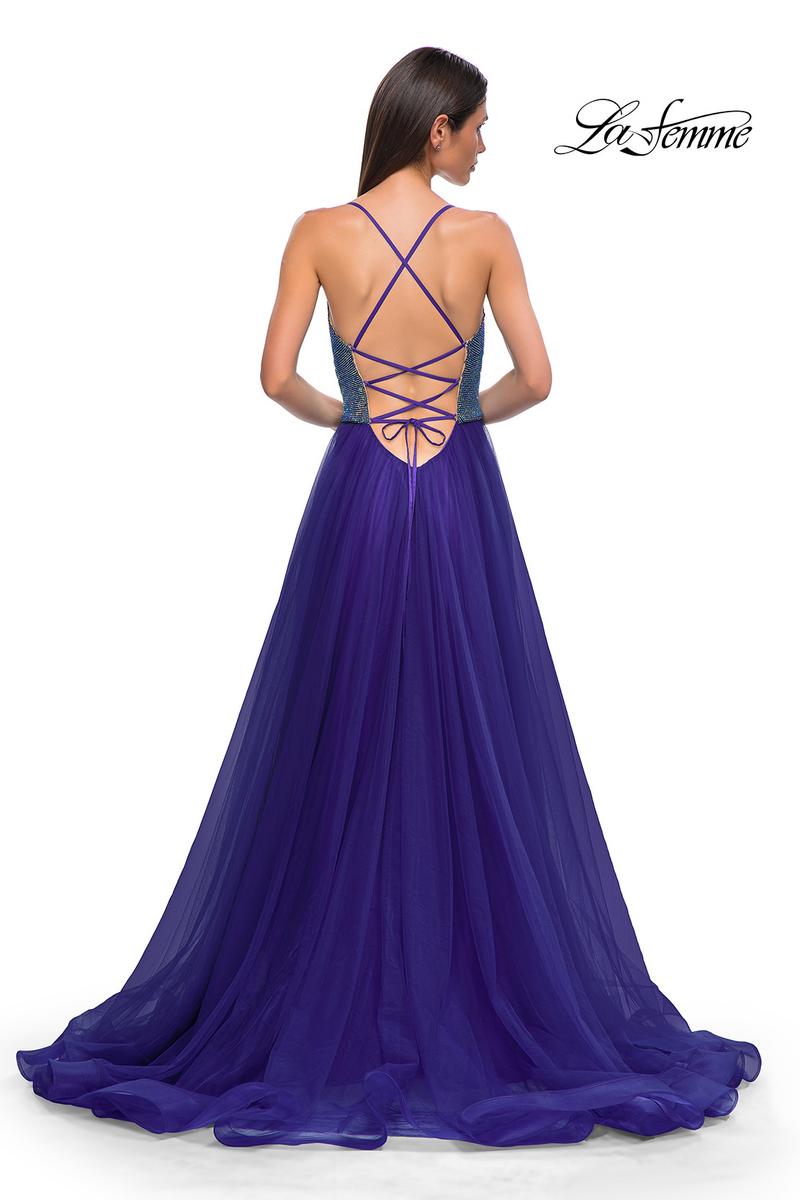 La Femme Dress 32838 - Indigo