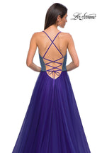 La Femme Dress 32838 - Indigo
