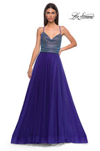 La Femme Dress 32838 - Indigo