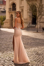 La Femme Dress 32840 - Blush
