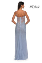 La Femme Dress 32840 - Light Periwinkle