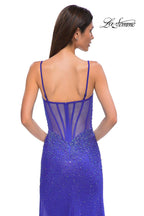La Femme Dress 32840 - Royal Blue