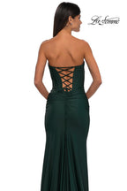 La Femme Dress 32843 - Dark Emerald