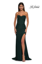 La Femme Dress 32843 - Dark Emerald