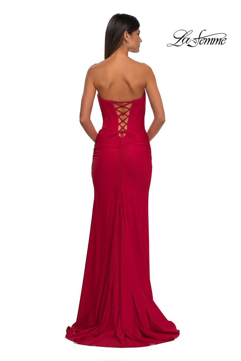 La Femme Dress 32843 - Red