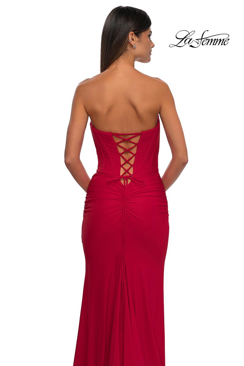 La Femme Dress 32843 - Red